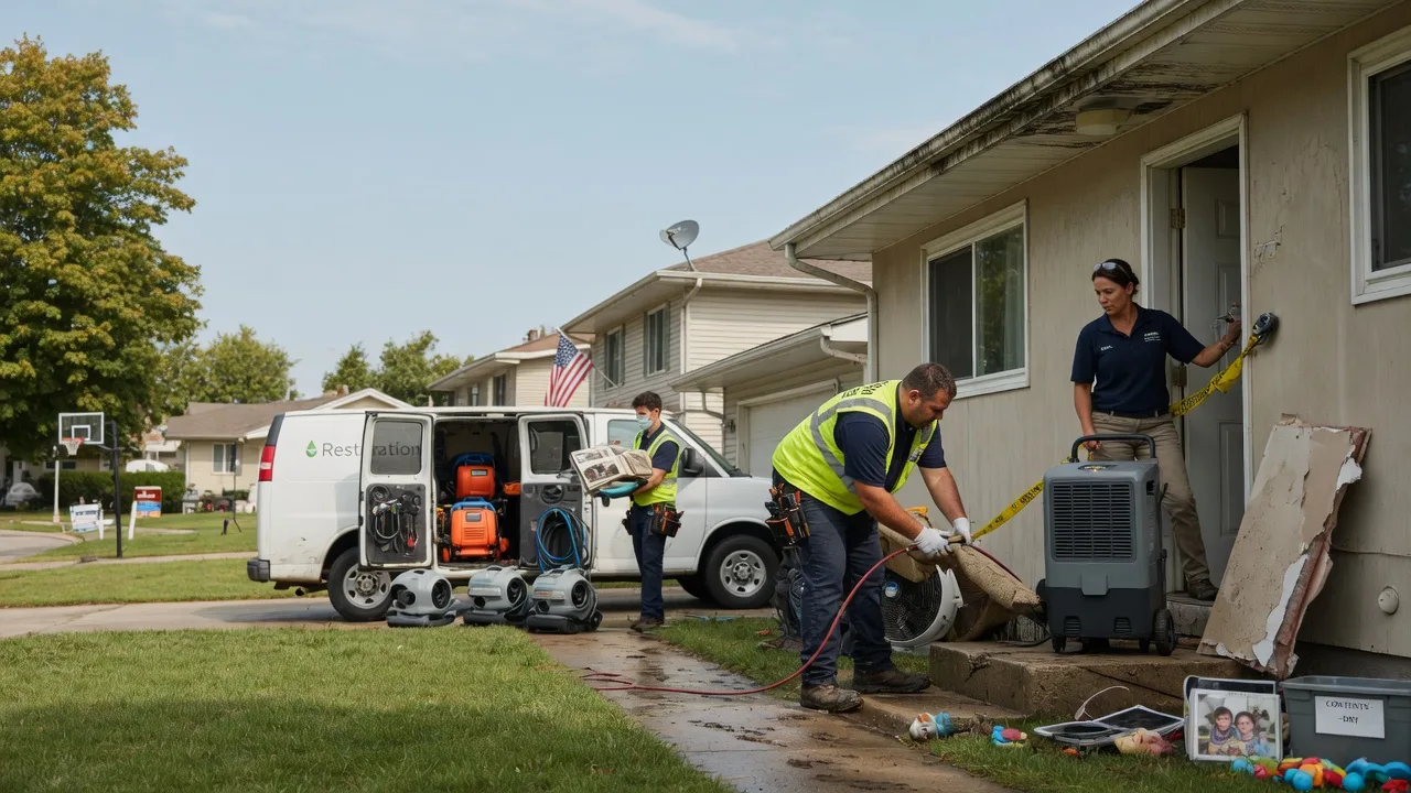 Water Damage Restoration in Admire, KS near me